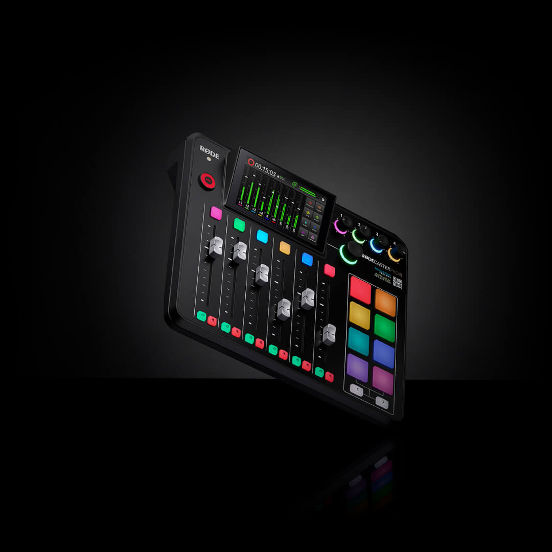 RØDECaster Pro II on black