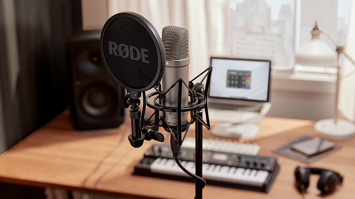 Rode NT1-A Large-Diaphragm Condenser Microphone - The Guitar Store