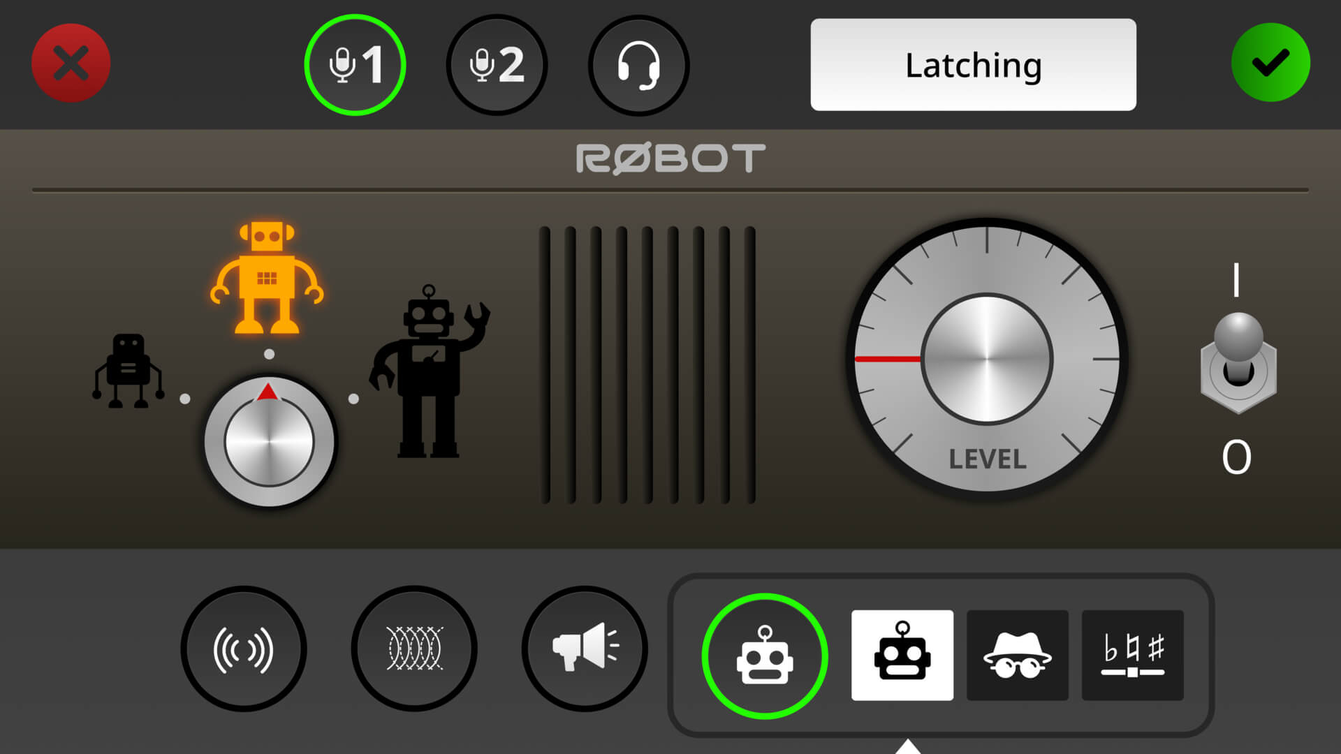 RØDECaster Duo robot effect