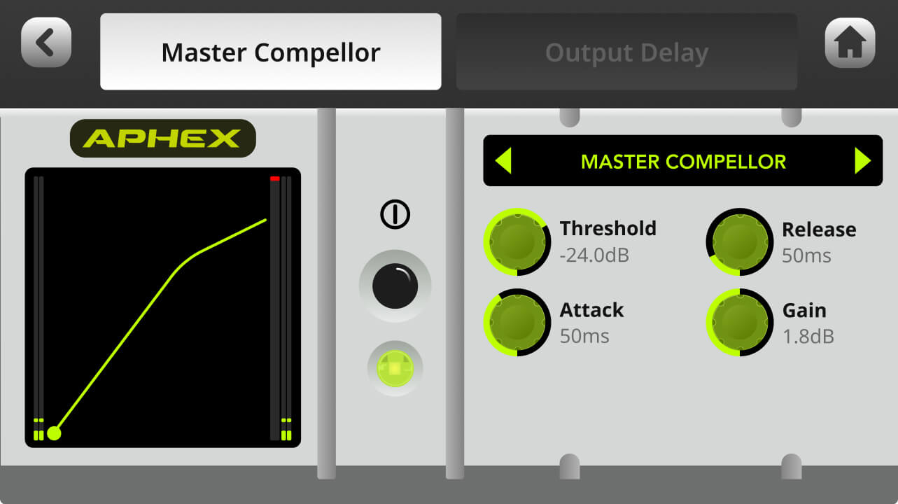 RØDECaster Duo Master Compellor settings