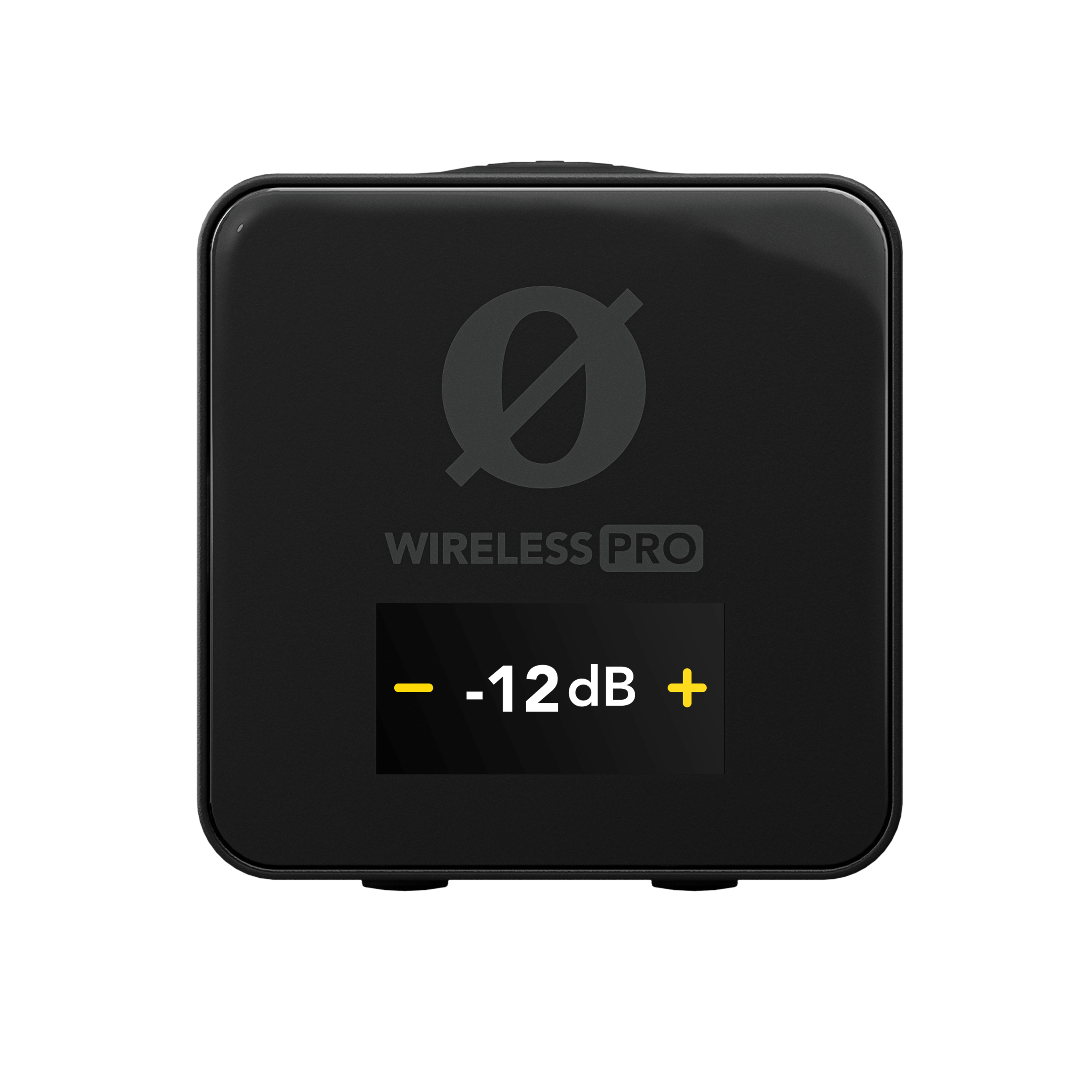 Wireless PRO output gain adjustment screen