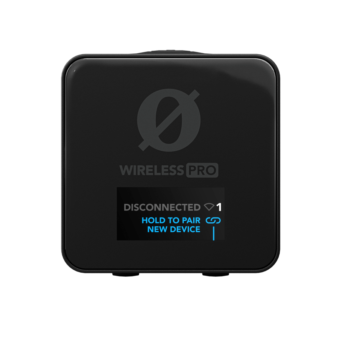 Wireless PRO pairing screen
