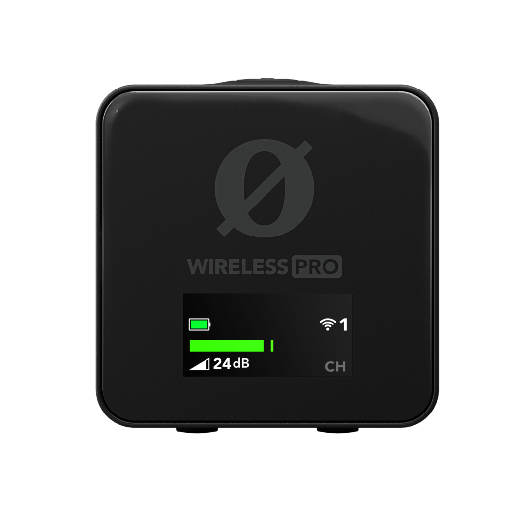 Wireless PRO using manual gain adjustment