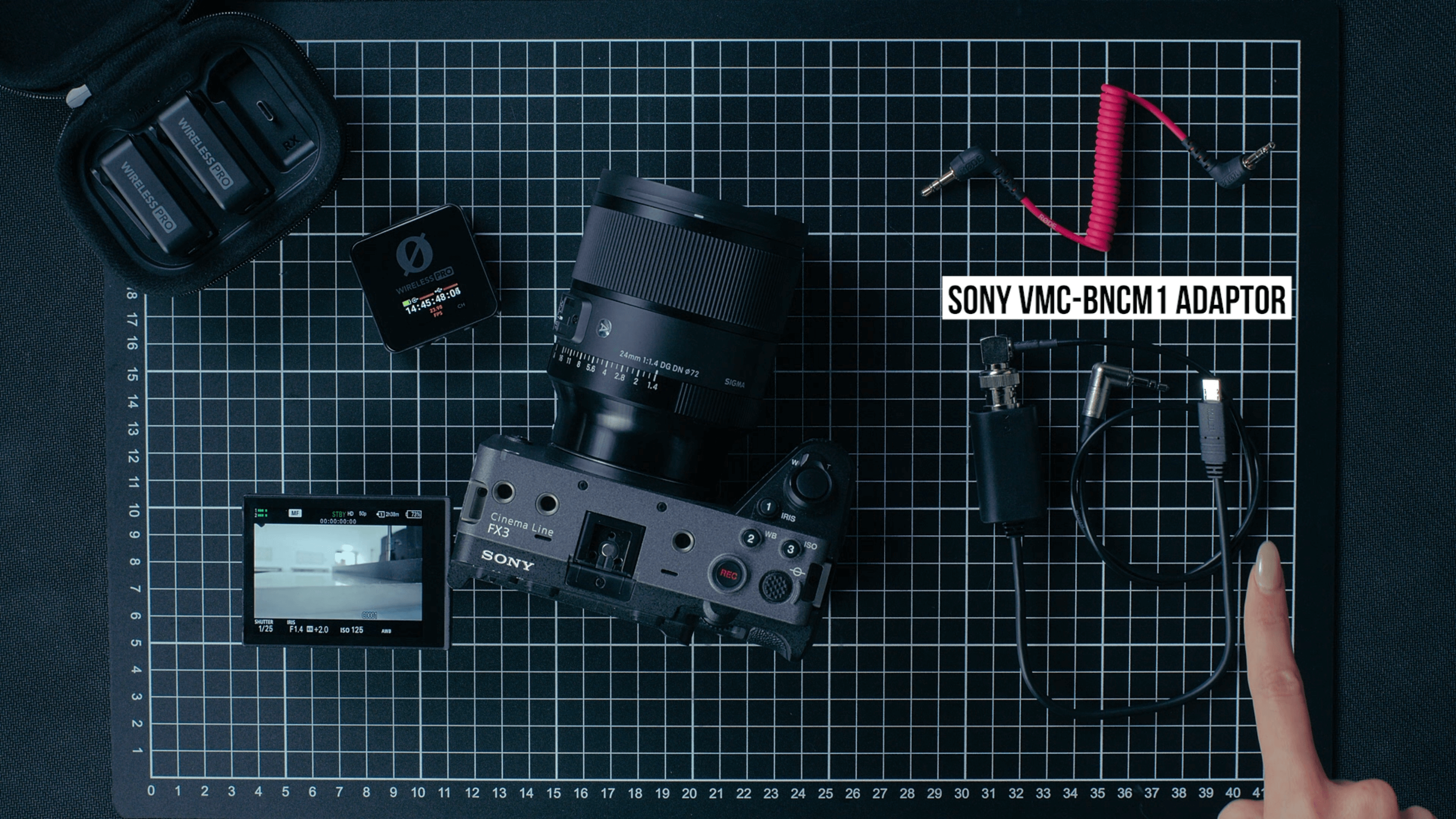 Sony FX3 - cables