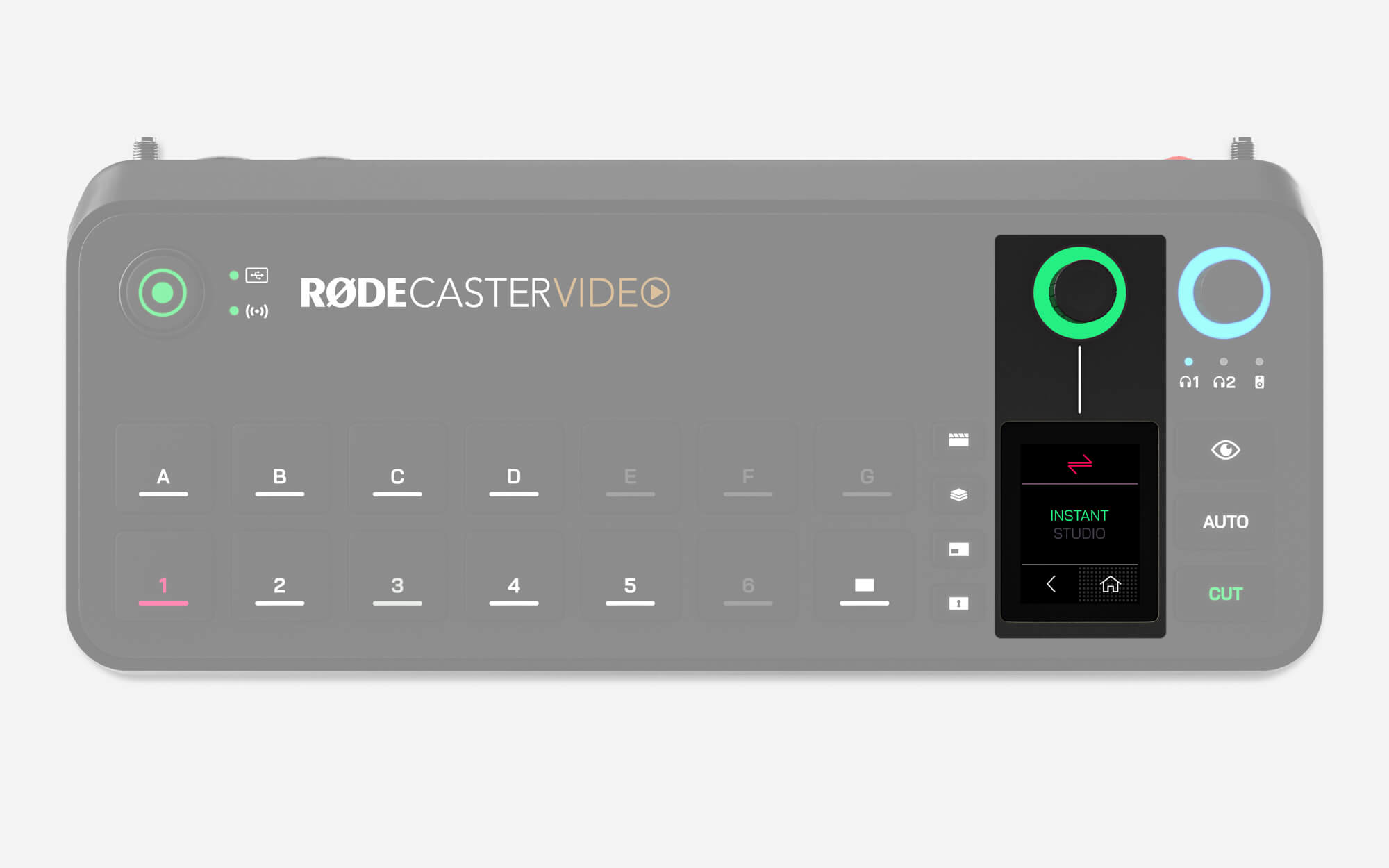 RØDECaster Video Instant and Studio mode