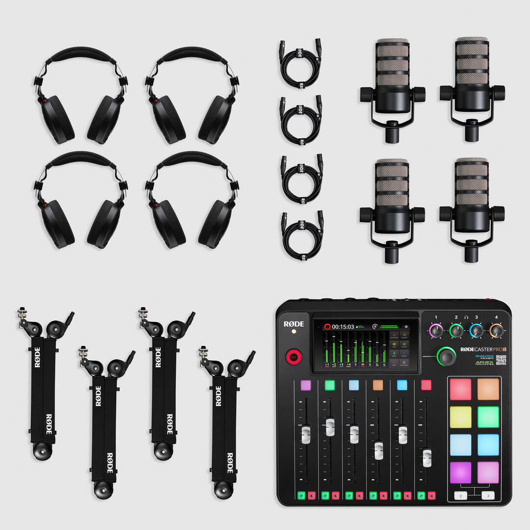 Console RØDECaster Pro II - Solution Audio Tout-en-Un Pour Podcast, Streaming Et Musique